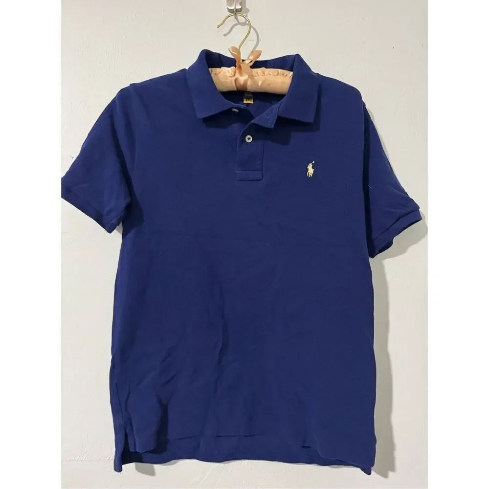 Polo Ralph Lauren youth L 14-16 blue polo shirt
